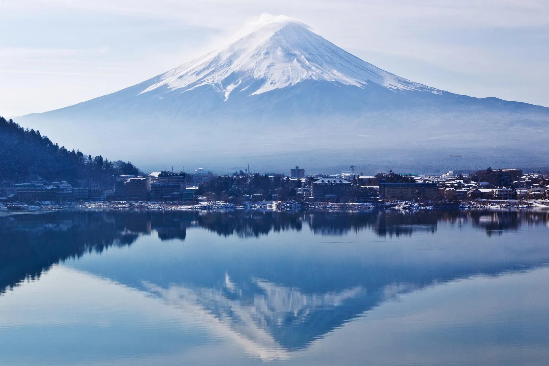 Mount Fuji at sunrise