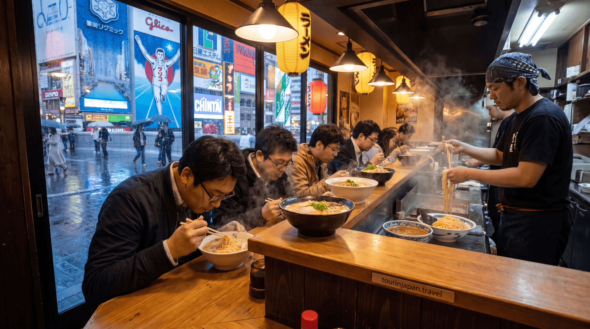 Featured image for Best Ramen in Osaka: Top Shops by Style with discreet tourinjapan.travel mark