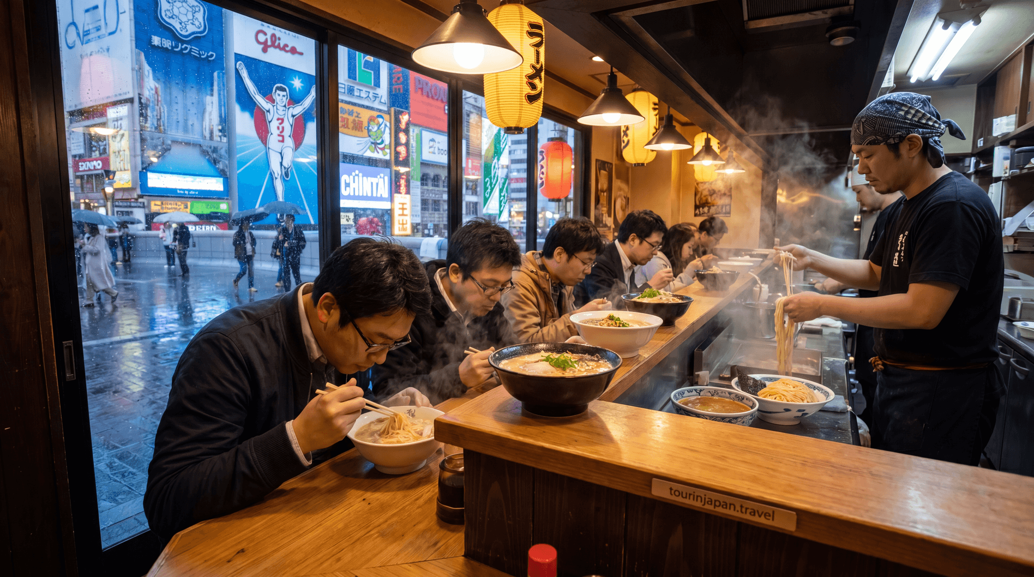 Featured image for Best Ramen in Osaka: Top Shops by Style with discreet tourinjapan.travel mark