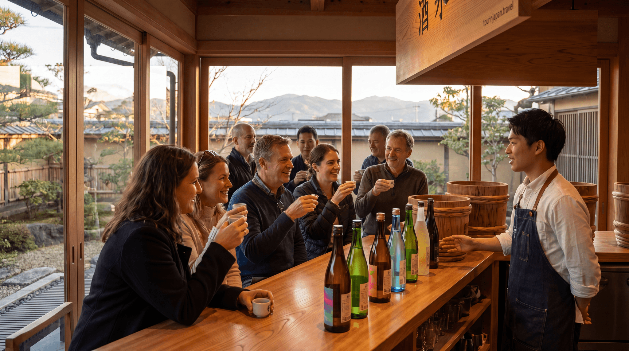 Featured image for Craft Sake in Japan: New Wave Breweries and Tasting Rooms with discreet tourinjapan.travel mark