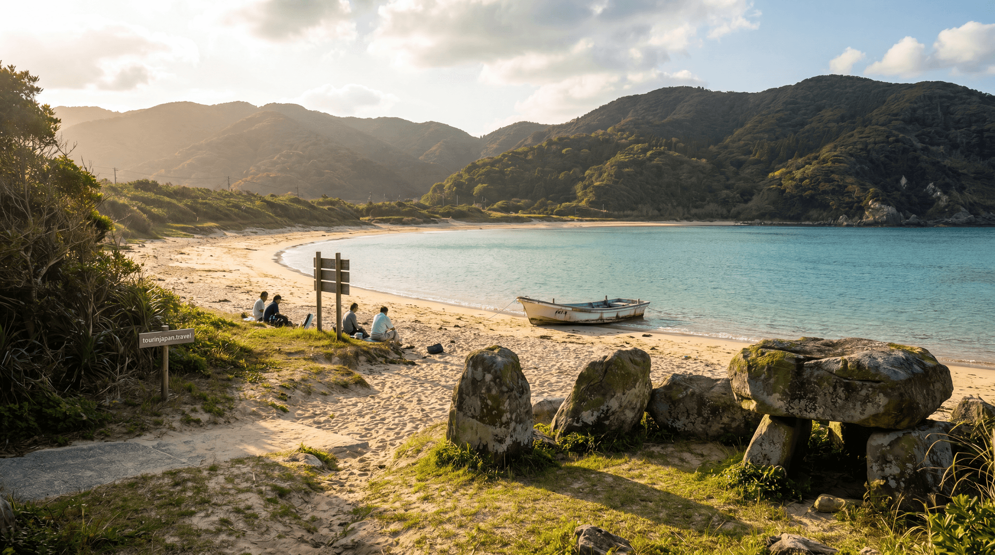 Featured image for Iki Island: Kyushu's Undiscovered Beaches and Megaliths with discreet tourinjapan.travel mark
