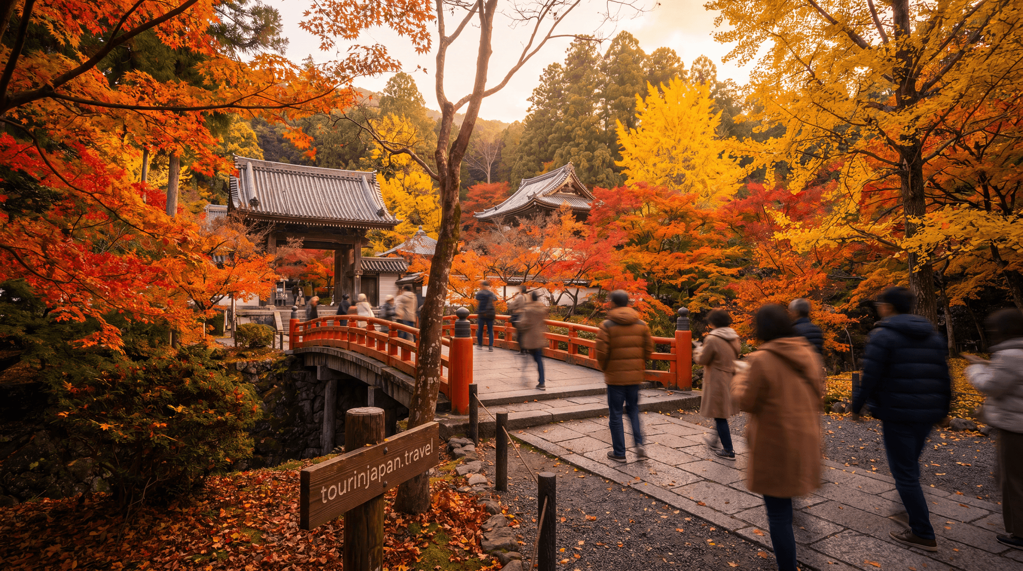 Featured image for Japan Autumn Foliage 2026 Forecast: When and Where with discreet tourinjapan.travel mark