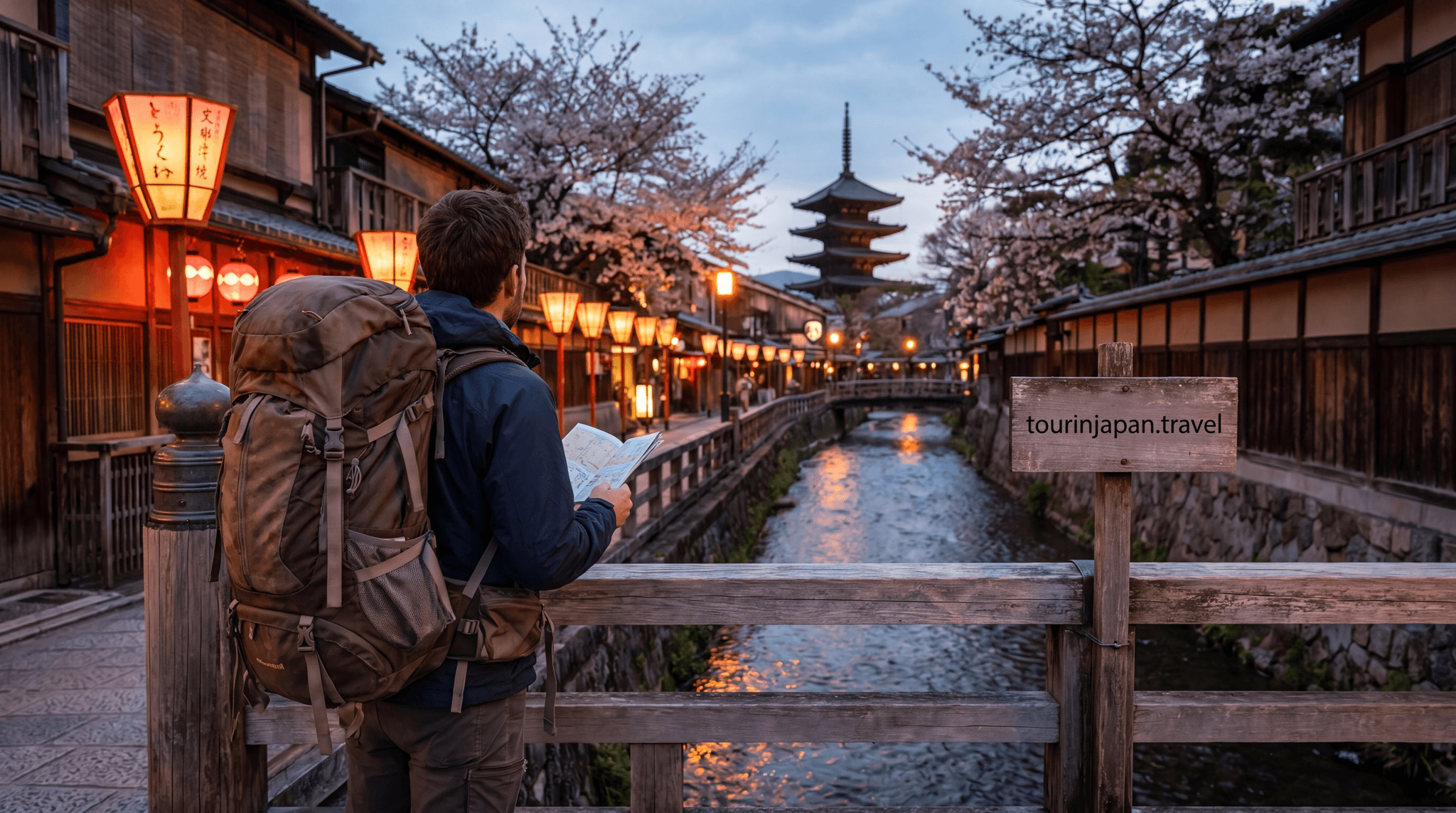 Featured image for Japan Backpacker Guide 2026: Full Route, Daily Costs, Tips with discreet tourinjapan.travel mark