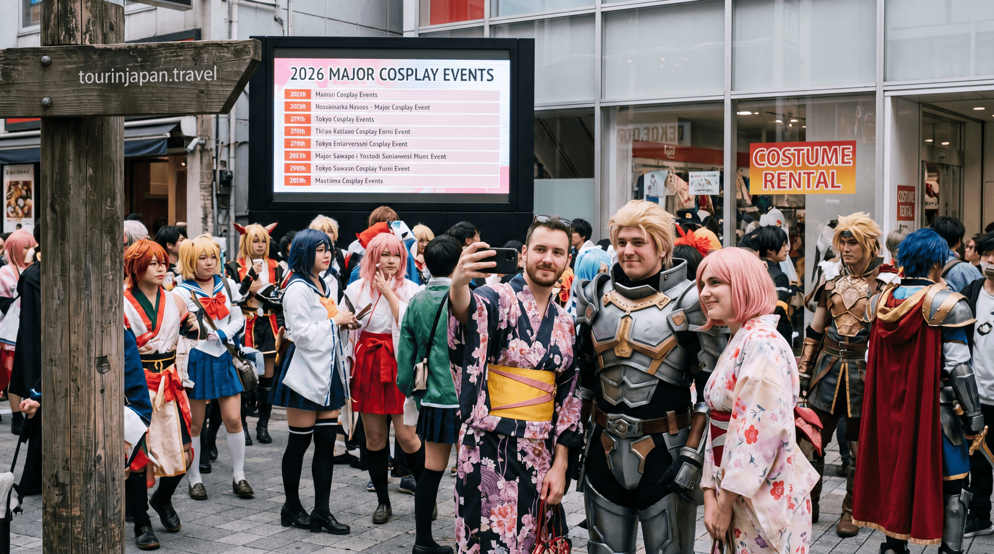 Featured image for Japanese Cosplay Events 2026: Where to Participate as a Visitor with discreet tourinjapan.travel mark