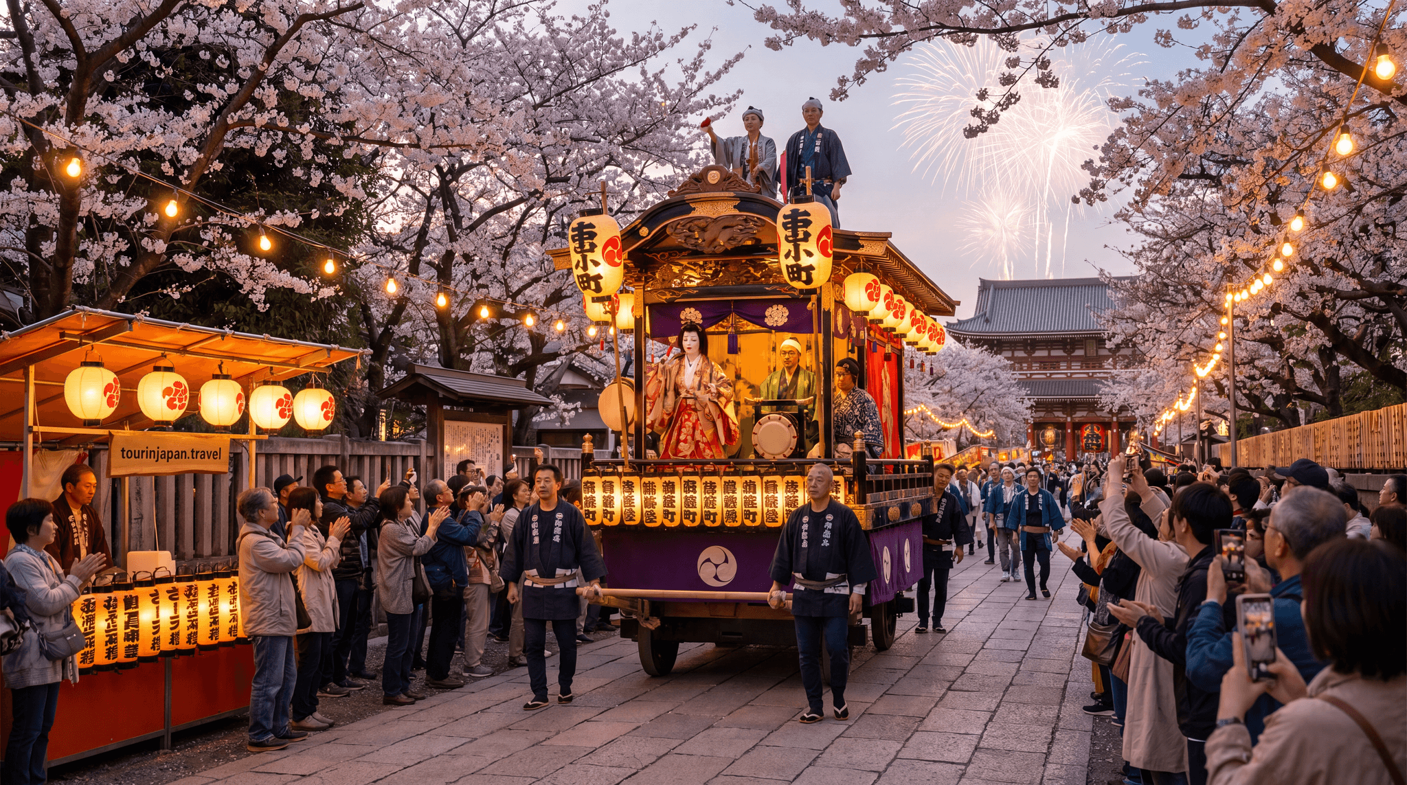 Featured image for Japanese Festivals Calendar 2026: Every Major Matsuri by Month with discreet tourinjapan.travel mark