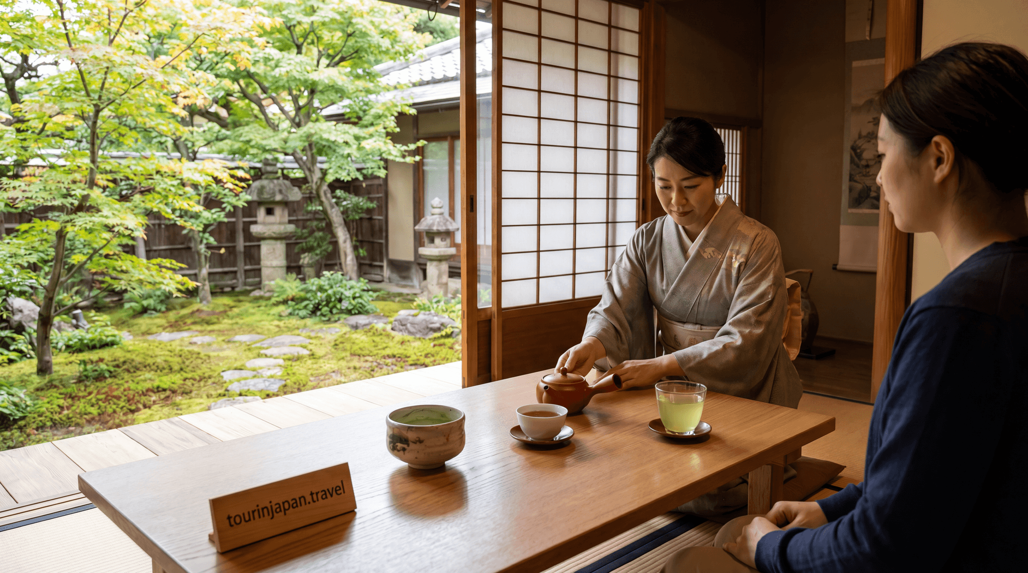 Featured image for Matcha vs Hojicha vs Sencha: Japan's Green Tea Varieties Explained with discreet tourinjapan.travel mark