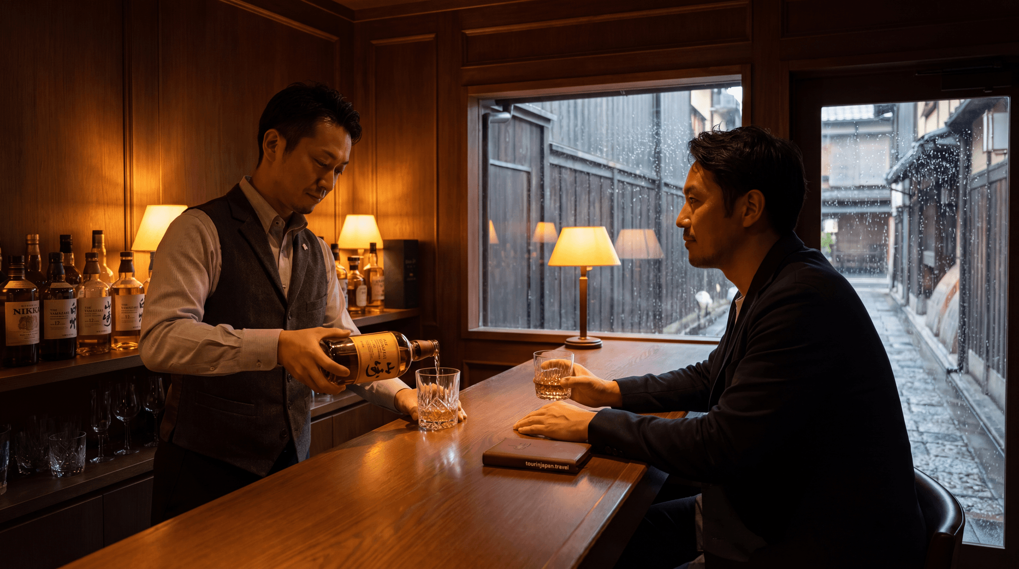 Featured image for Japanese Whisky Guide: Suntory, Nikka, and Where to Taste with discreet tourinjapan.travel mark