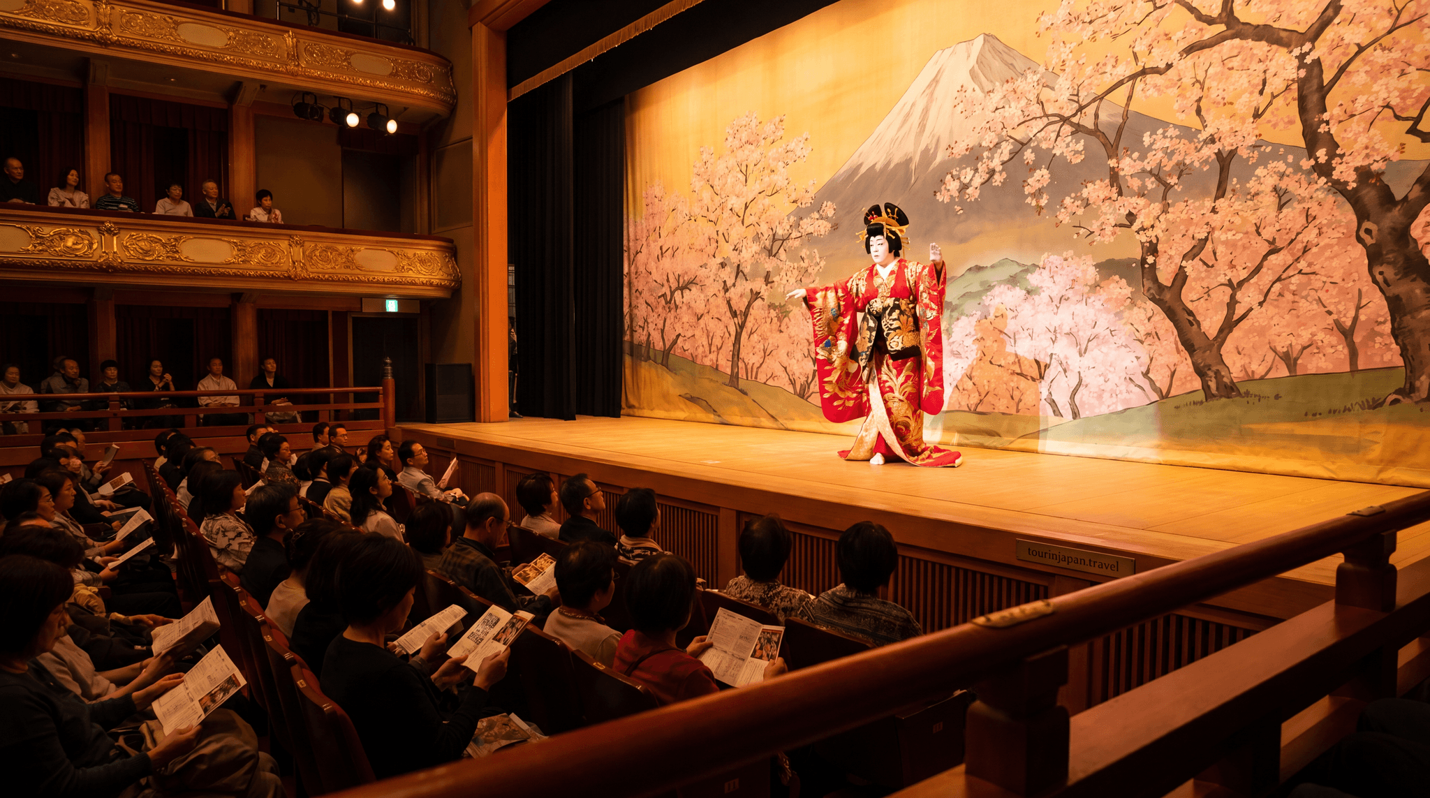 Featured image for Kabuki Theater Guide: How to Book, Understand, and Enjoy with discreet tourinjapan.travel mark