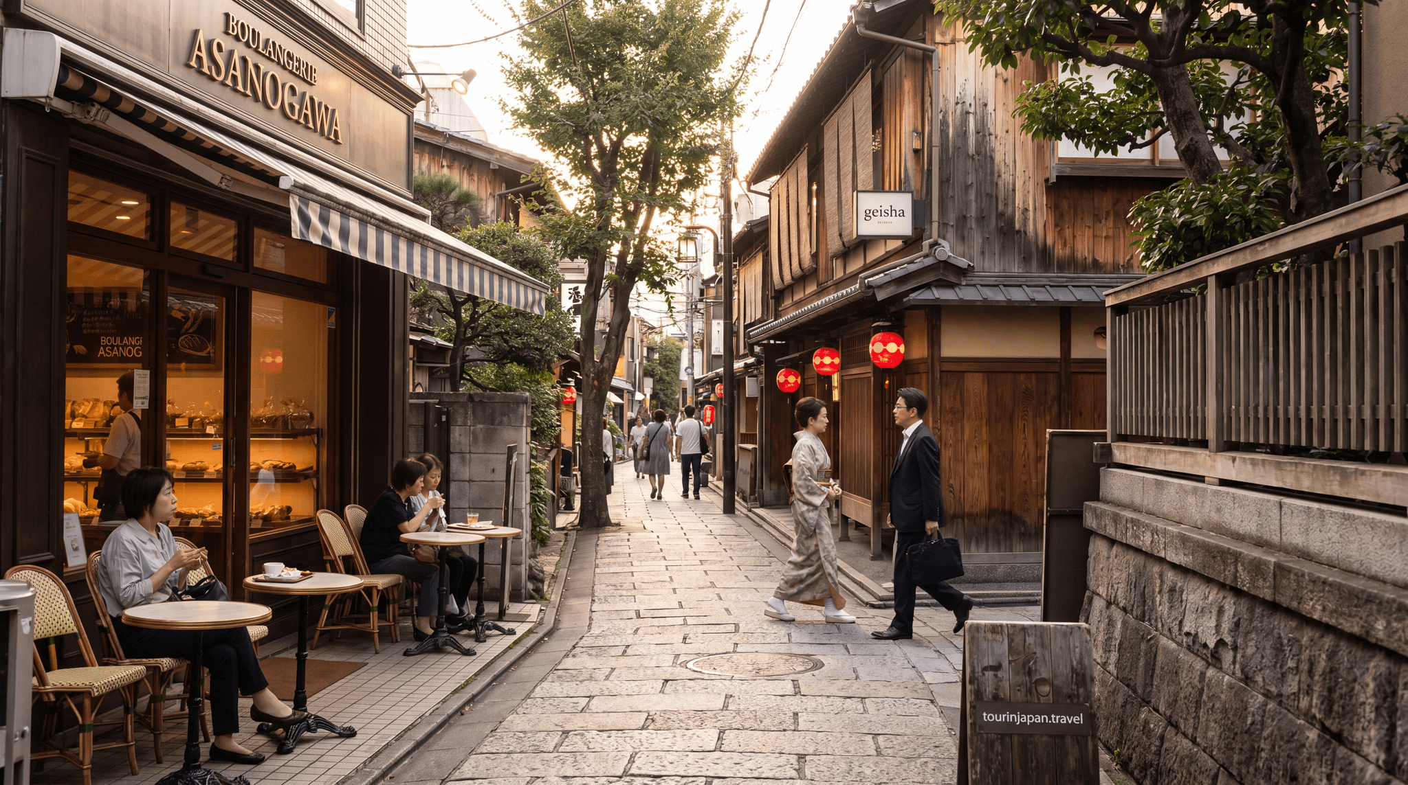 Featured image for Kagurazaka: Tokyo's French-Japanese Geisha District with discreet tourinjapan.travel mark