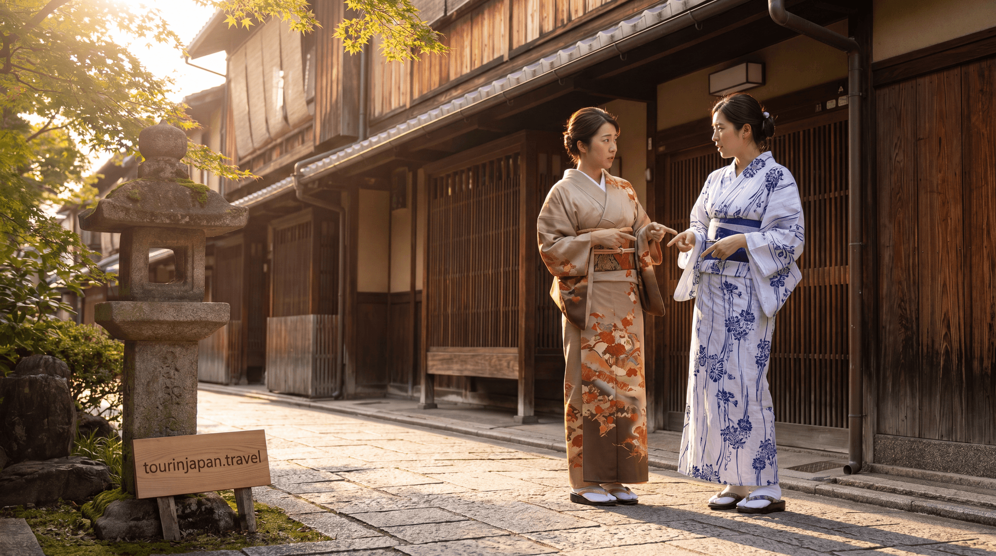Featured image for Kimono vs Yukata: What's the Difference and Where to Wear Each with discreet tourinjapan.travel mark