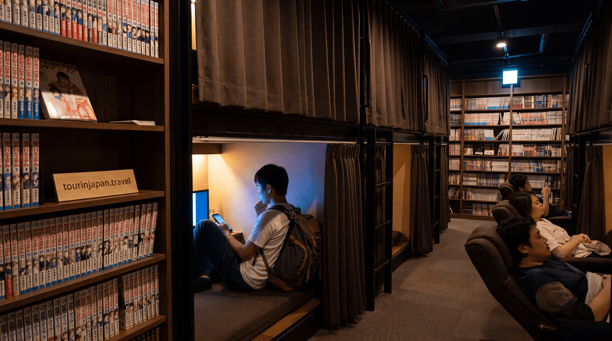 Featured image for Manga Kissa Guide: Japan's Unique Internet Manga Cafe Culture with discreet tourinjapan.travel mark