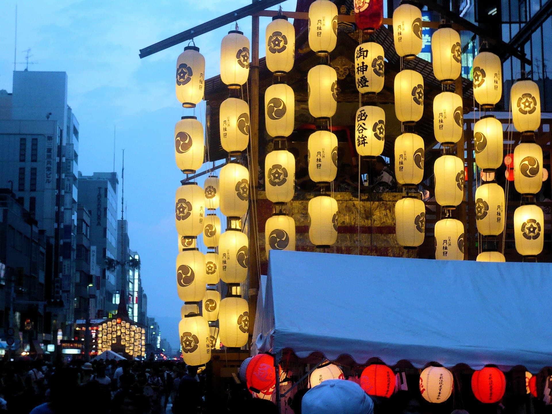 Japanese matsuri festival