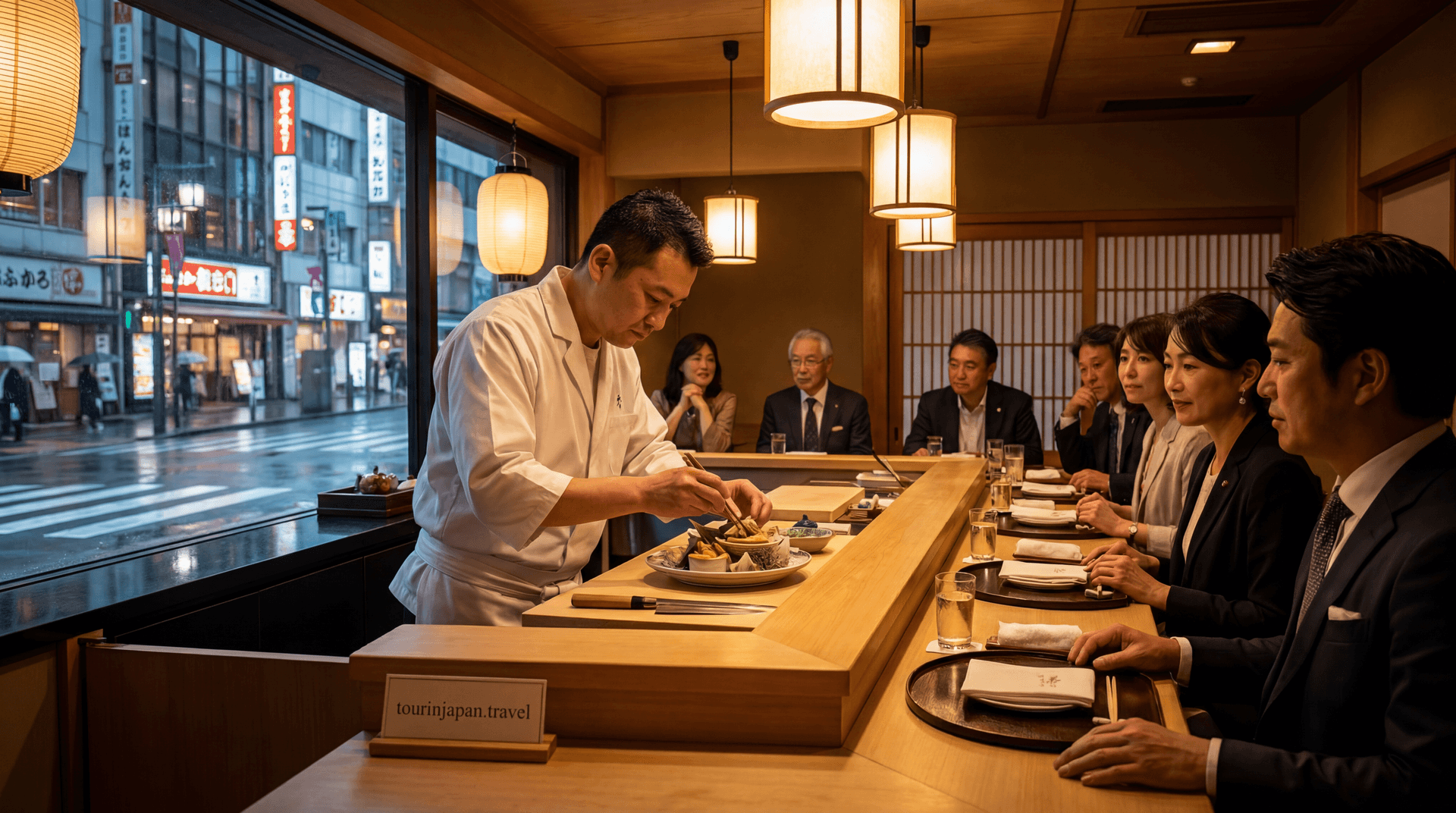 Featured image for Best Michelin Star Restaurants in Tokyo 2026 with discreet tourinjapan.travel mark