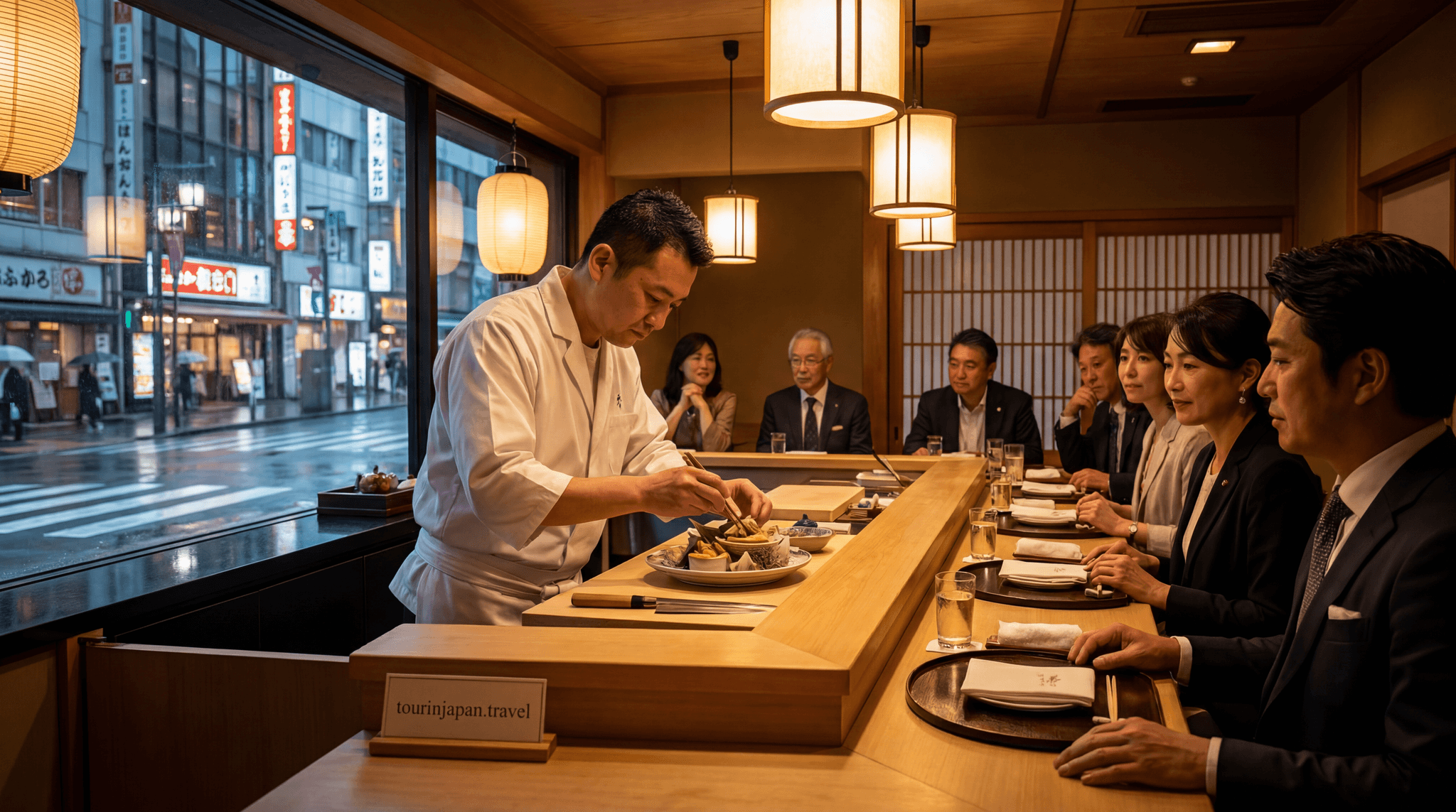 Featured image for Best Michelin Star Restaurants in Tokyo 2026 with discreet tourinjapan.travel mark