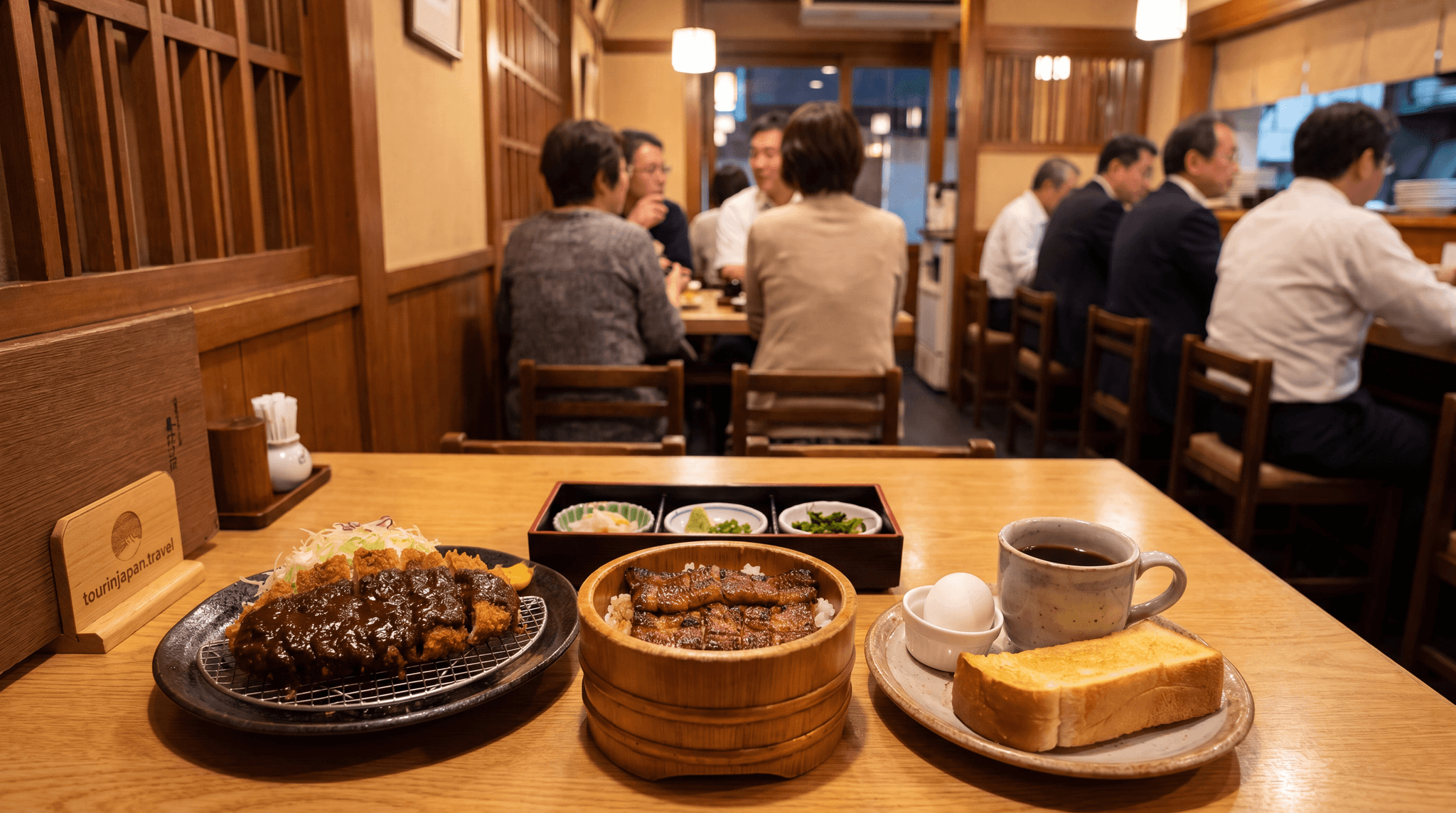 Featured image for Nagoya Food Guide: Miso Katsu, Hitsumabushi, and Morning Sets with discreet tourinjapan.travel mark