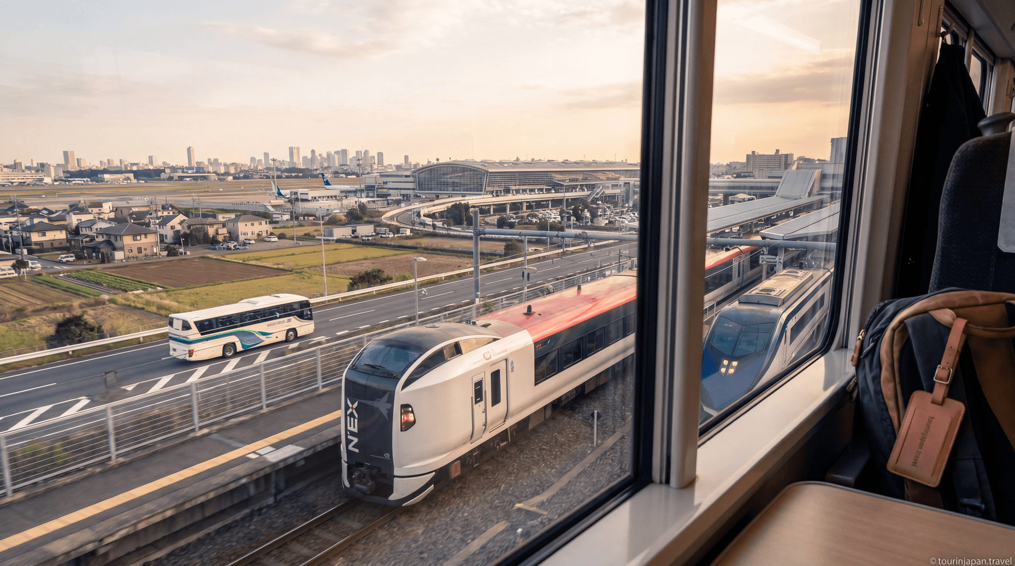 Featured image for Tokyo Narita Airport to City: Every Transfer Option Ranked with discreet tourinjapan.travel mark