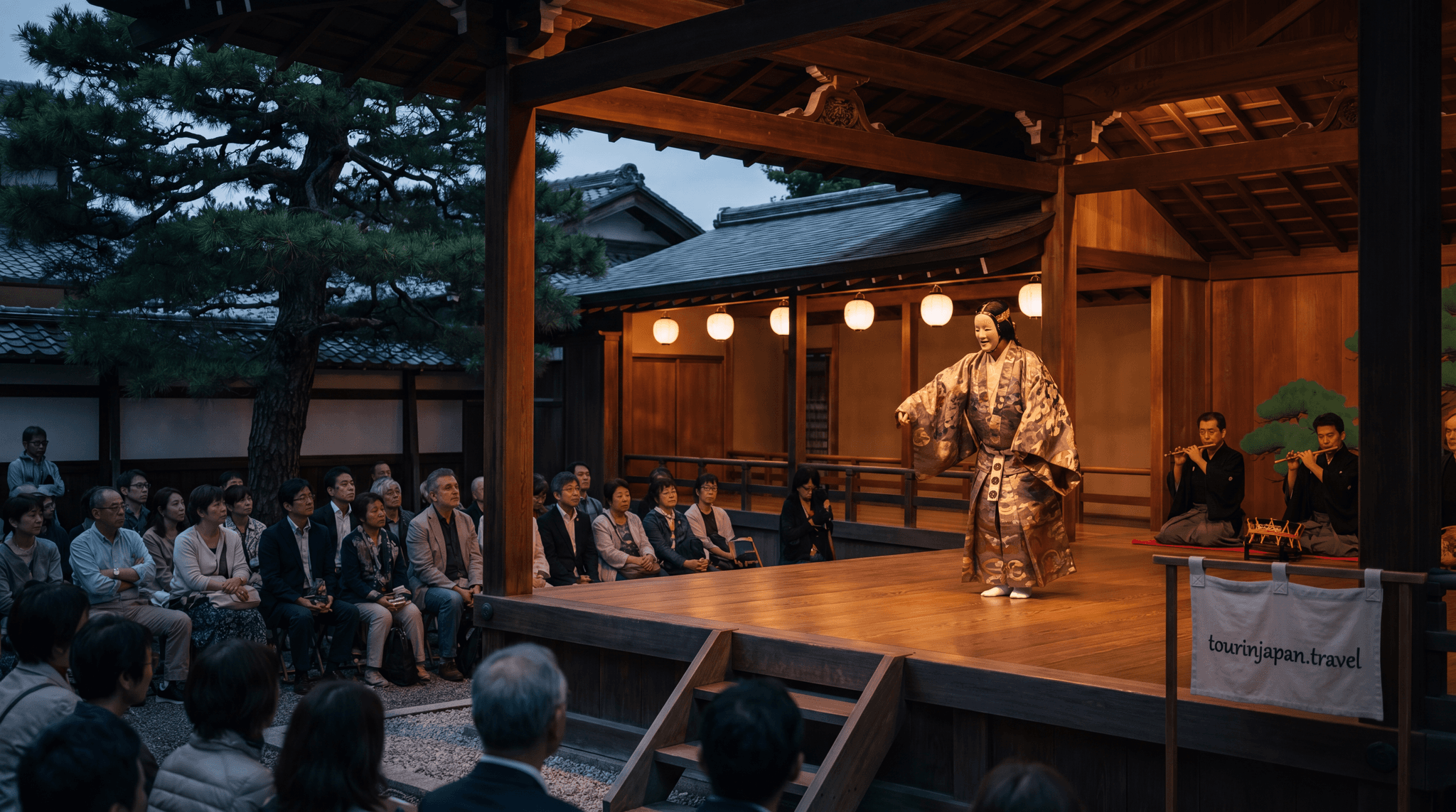 Featured image for Noh Theater: Japan's Oldest Performing Art for First-Timers with discreet tourinjapan.travel mark