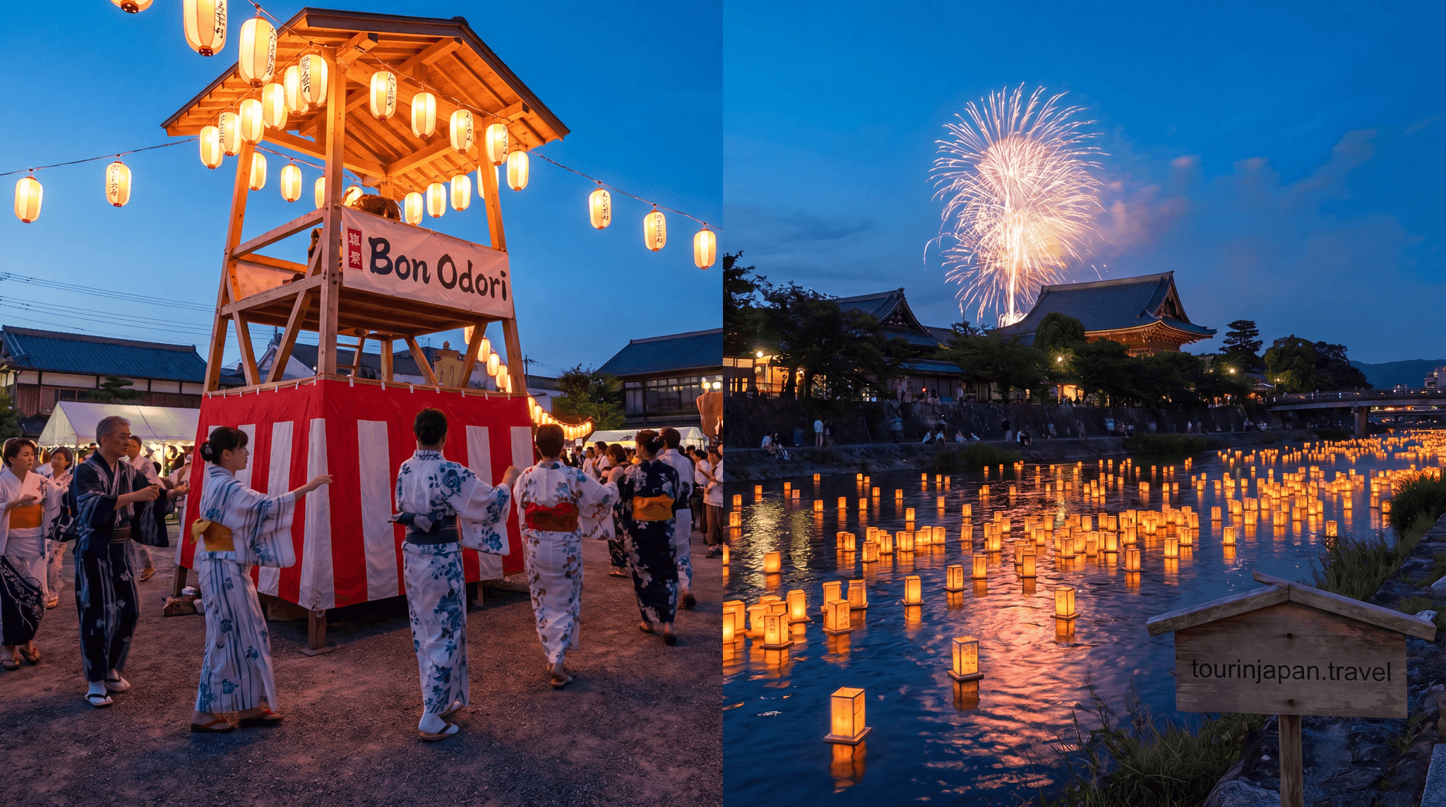 Featured image for Obon Festival in Japan: Complete Guide to Traditions, Travel, and Events with discreet tourinjapan.travel mark