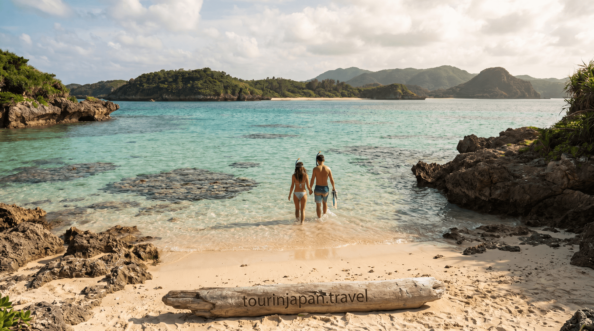 Featured image for Snorkeling in Okinawa: Best Spots Without Getting on a Boat with discreet tourinjapan.travel mark