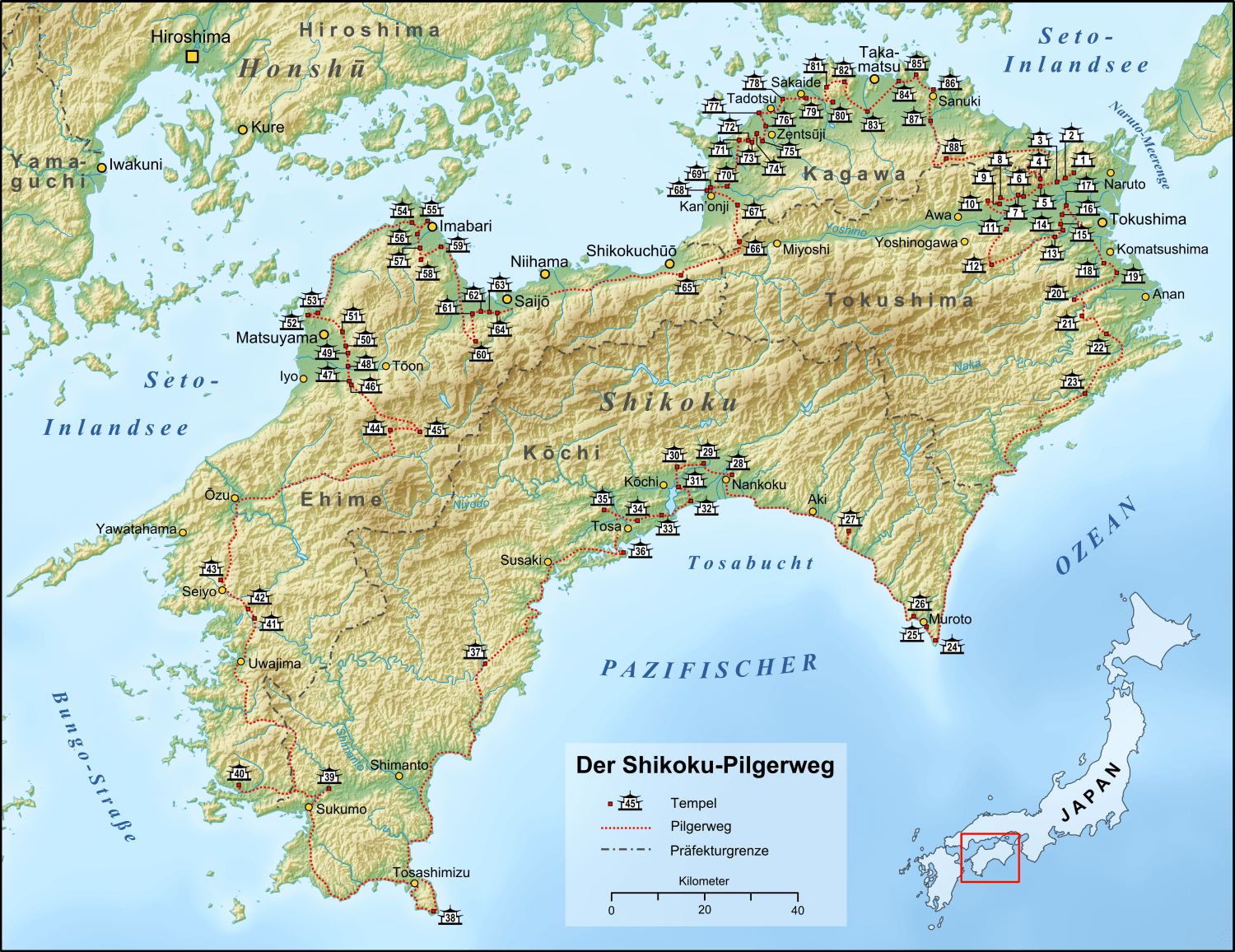 Shikoku 88 temple pilgrimage