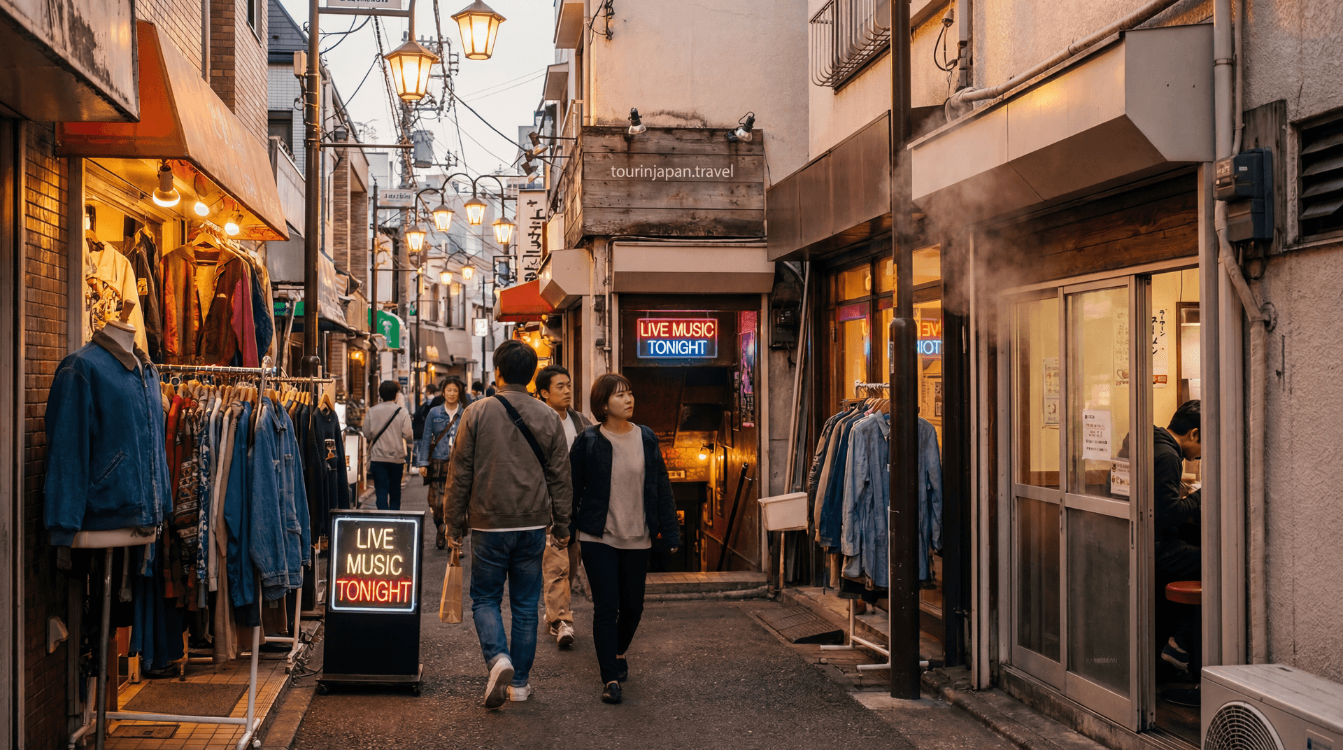 Featured image for Shimokitazawa: Tokyo's Bohemian Village for Vintage, Live Music, and Ramen with discreet tourinjapan.travel mark