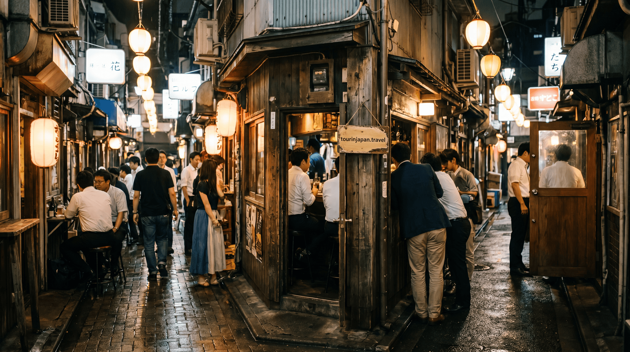 Featured image for Shinjuku Golden Gai: 200 Tiny Bars, One Unforgettable Night with discreet tourinjapan.travel mark