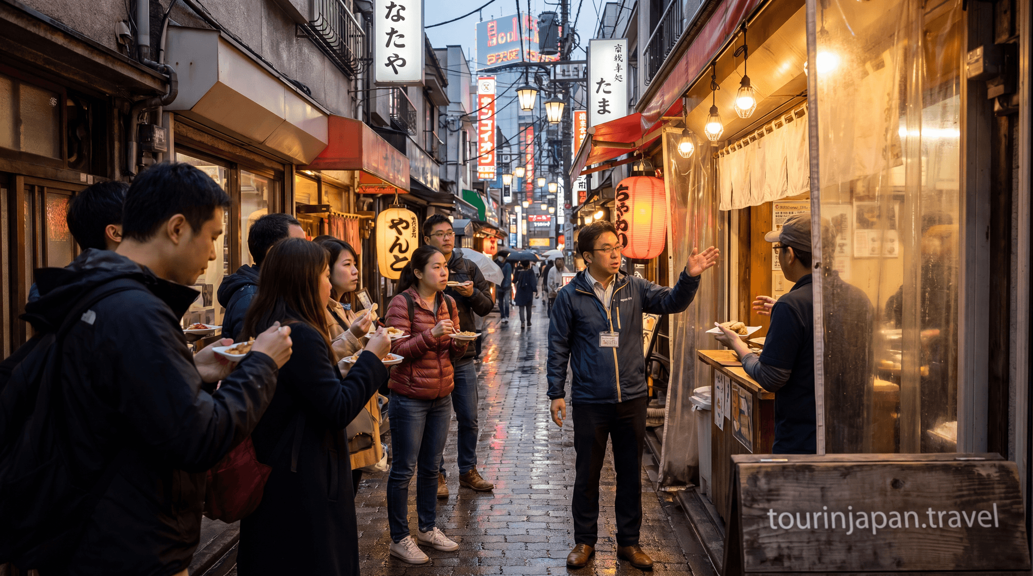 Featured image for Tokyo Food Tours: Best Guided Eating Experiences by Neighbourhood with discreet tourinjapan.travel mark