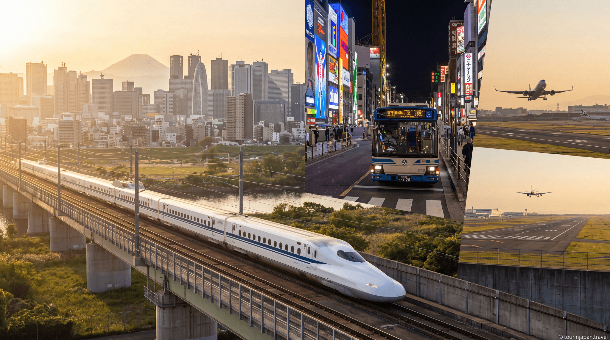 Featured image for How to Get From Tokyo to Osaka: Every Option Compared with discreet tourinjapan.travel mark