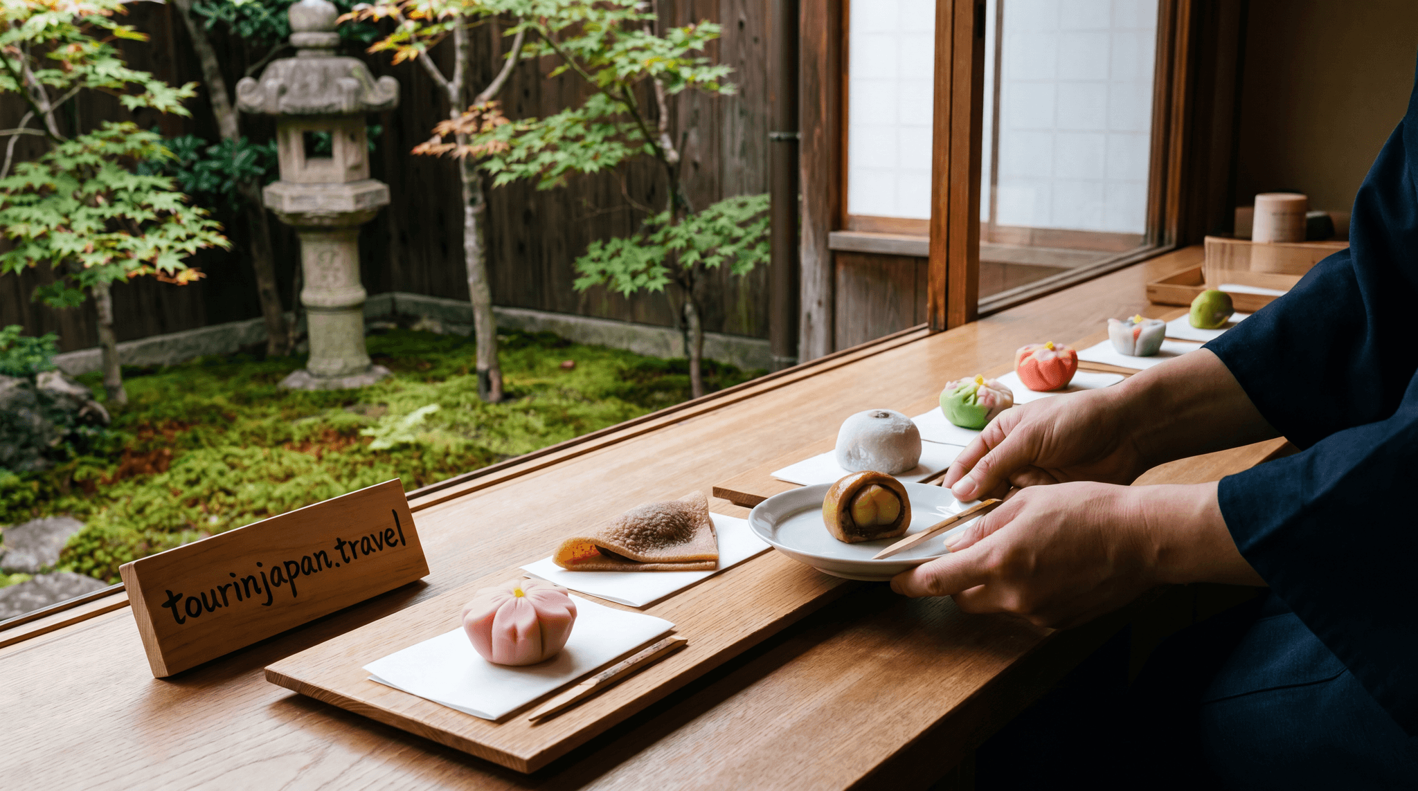 Featured image for Wagashi (Japanese Sweets): Regional Varieties and Best Shops with discreet tourinjapan.travel mark