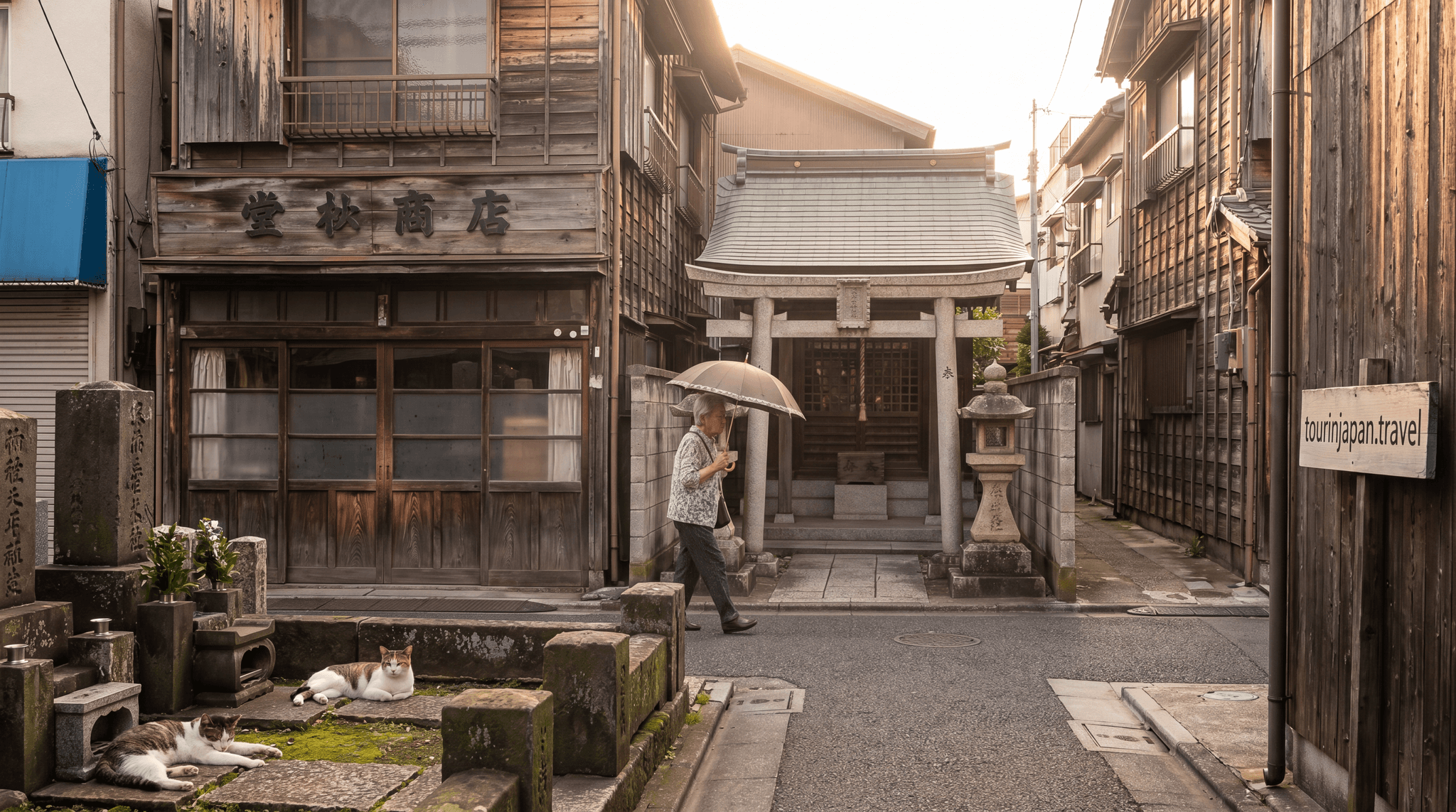 Featured image for Yanaka: Walking Tokyo's Last Edo-Era Village with discreet tourinjapan.travel mark
