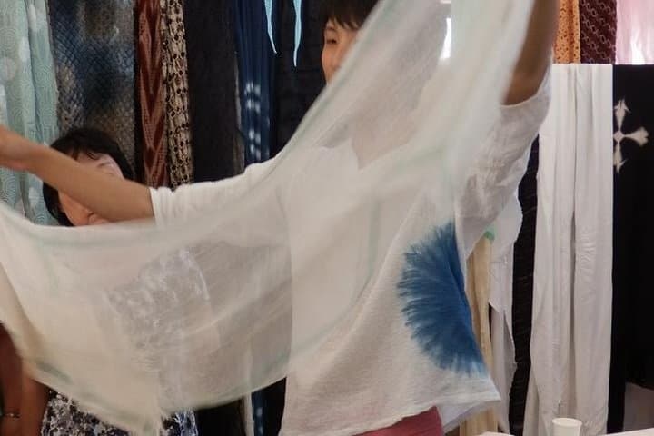 Shibori Tie-Dye Workshop and Nagoya Arimatsu City Tour — photo 7