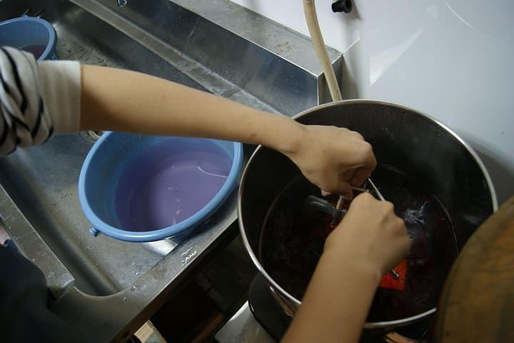 Itajime Shibori Scarf Class — photo 9