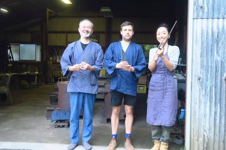 Make your own kitchen knife with a master blacksmith in Shimanto — photo 10