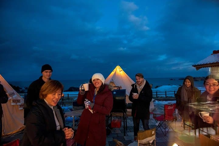 Glamping on natural lawn at Tanesashi Coast — photo 4