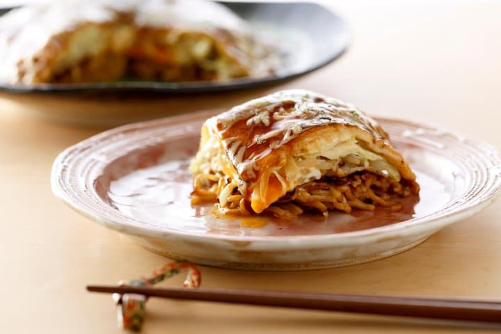 Okonomiyaki & Gyoza Cooking Class with Local Supermarket Visit — photo 2