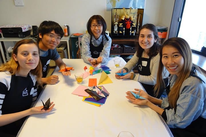 Experience all of Japanese culture and Japanese food experience classes "origami, udon, Japanese food, green tea, calligraphy" in 4 hours — photo 19