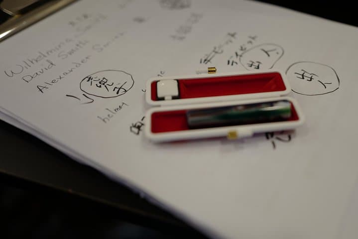 Your Own HANKO Name Seal Activity in Kamakura. — photo 13
