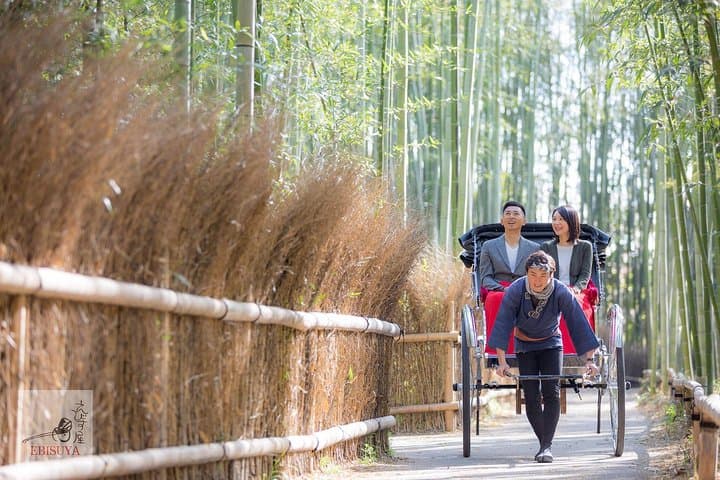 Kyoto Arashiyama Rickshaw Tour with Bamboo Forest — photo 3