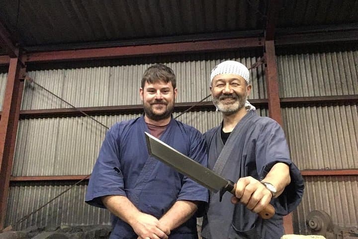 Make your own kitchen knife with a master blacksmith in Shimanto — photo 15
