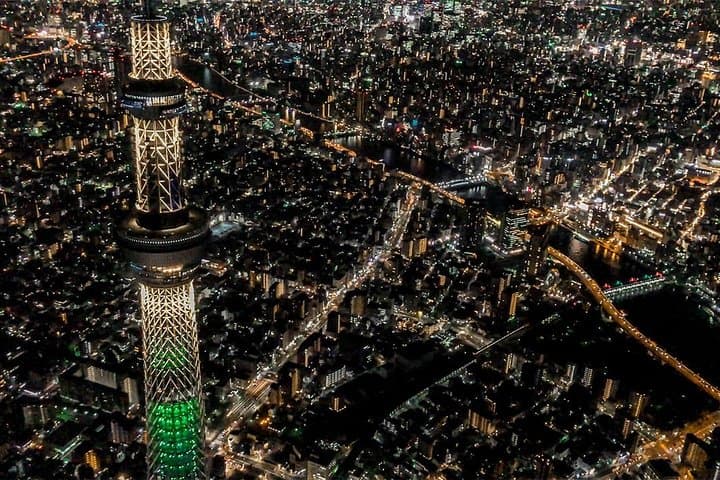 40mins Private Helicopter Tour of Yokohama + Tokyo Night Views — photo 4