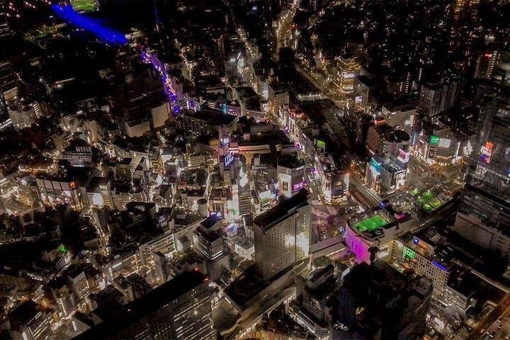 40mins Private Helicopter Tour of Yokohama + Tokyo Night Views