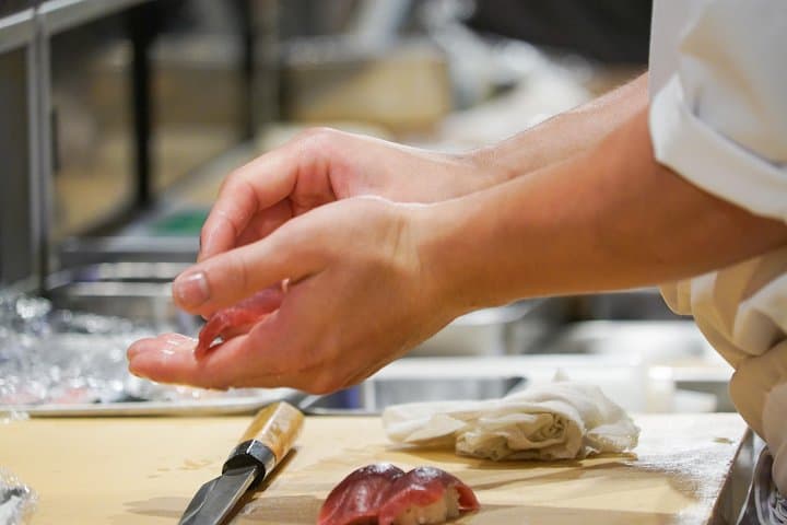 Tokyo Omakase Sushi & A5 Wagyu Premium Dinner Tour in Shinjuku — photo 12