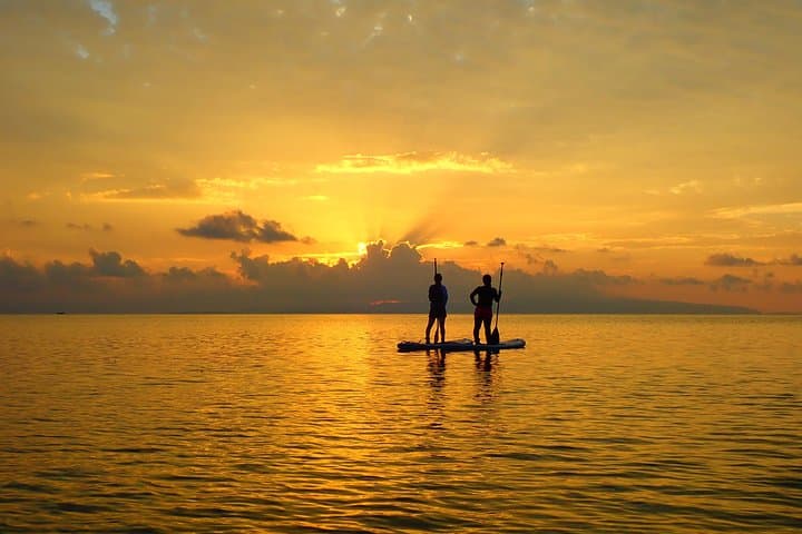 Okinawa Miyakojima Evening Selectable Sunset SUPER canoe tour — photo 2