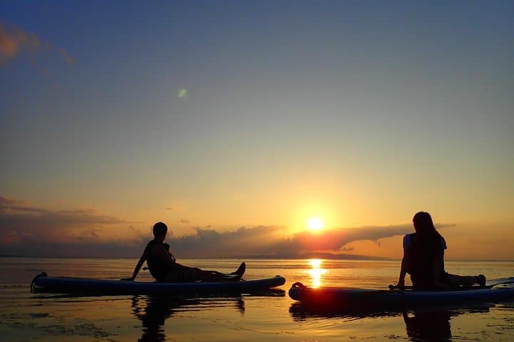 Okinawa Miyakojima Evening Selectable Sunset SUPER canoe tour — photo 3