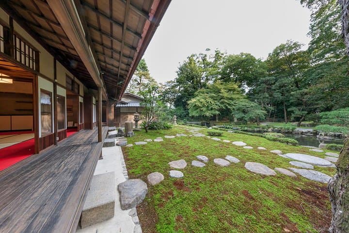Family Mitsui House Museum with green tea admission ticket — photo 2