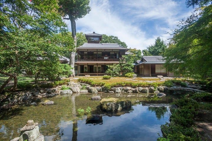 Family Mitsui House Museum with green tea admission ticket — photo 1