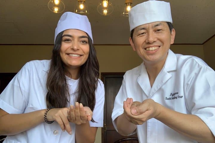 View of Mt. Fuji is good! Sushi making experience class — photo 2