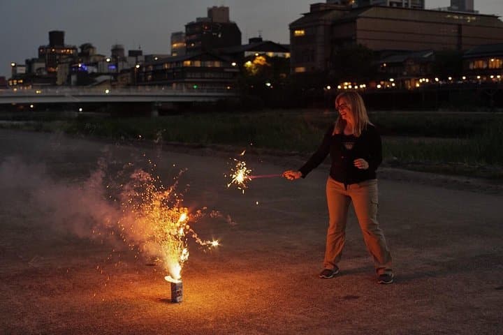 Make some amazing memories watching fireworks along Kyoto's famous Kamo River! — photo 2