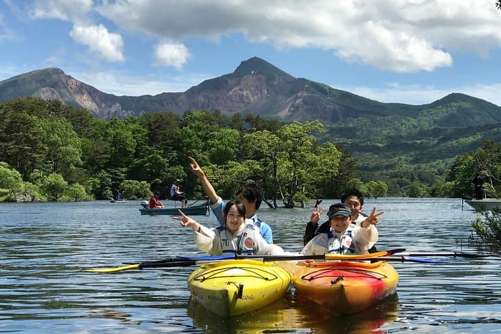 Shared 2 Hour Lake Hibara Canoe Experience in Yama Gun Fukushima — photo 3