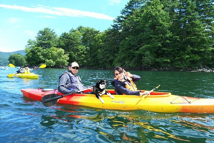 Shared 2 Hour Lake Hibara Canoe Experience in Yama Gun Fukushima — photo 2